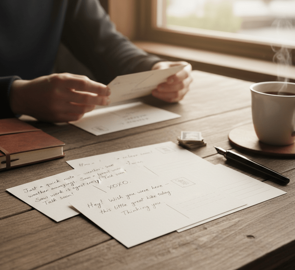 What to Write on a Postcard: 30 Meaningful Ideas